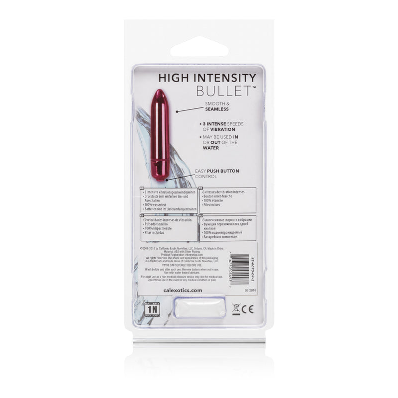 CalExotics High Intensity Bullet - Pink