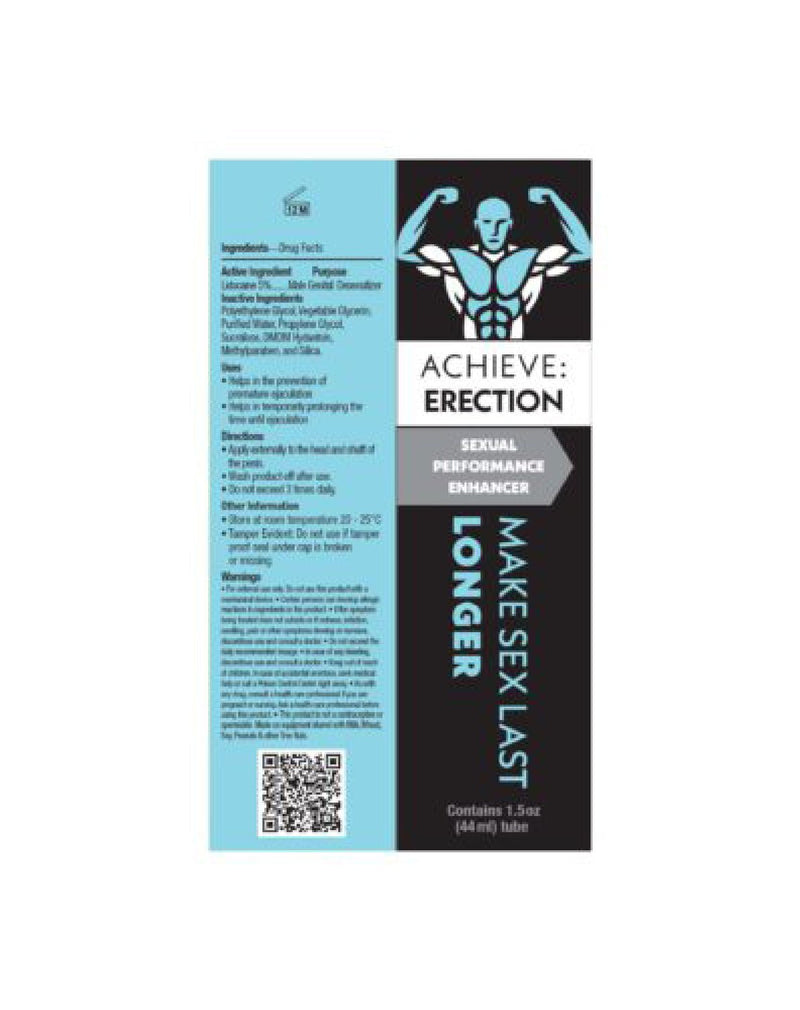 Little Genie Achieve Erection - Sexual Performance Enhancer 1.5 Oz
