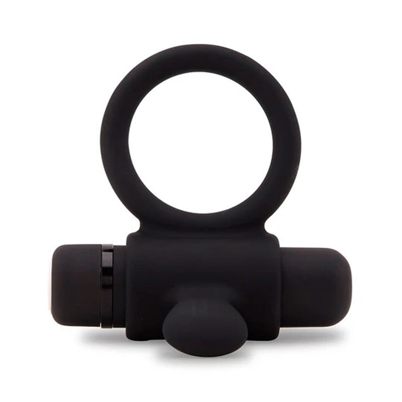 Nu Sensuelle Nu Sensuelle Silicone Bullet Ring - Black