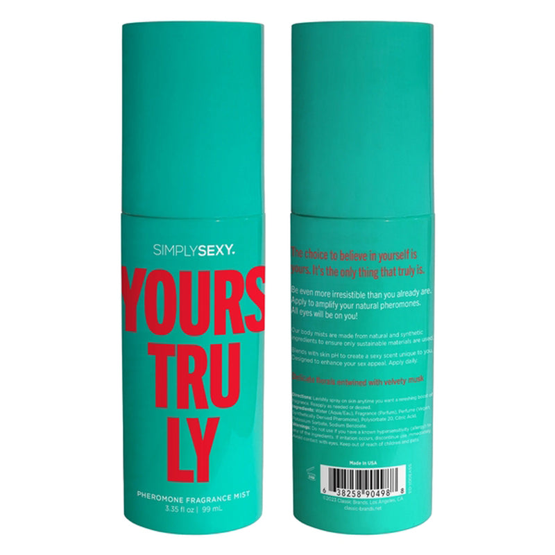 Classic Brands Yours Truly - Pheromone Fragrance Mists 3.35 Oz