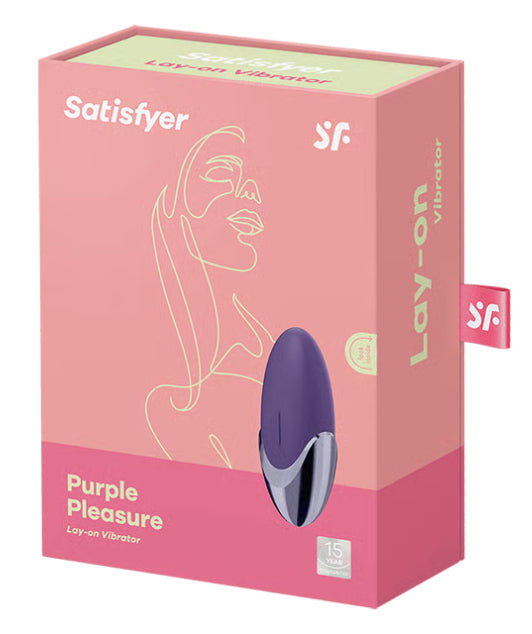 Satisfyer Satisfyer Layons Purple Pleasure 15-Function Rechargebale Silicone Stimulator