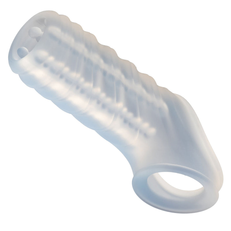 CalExotics Performance Maxx Liquid Silicone Reversible Sleeve - Clear