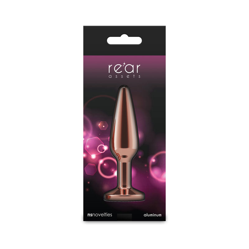 nsnovelties Rear Assets - Tapered - Medium - Rose Gold - Pink
