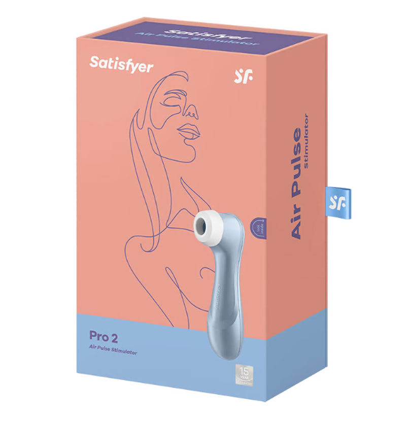 Satisfyer Satisfyer Pro 2 - Air Pulse Stimulator - Blue