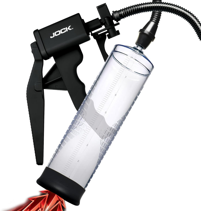 Curve Toys Amp Up Penis Pump With Trigger Handle - Clear
