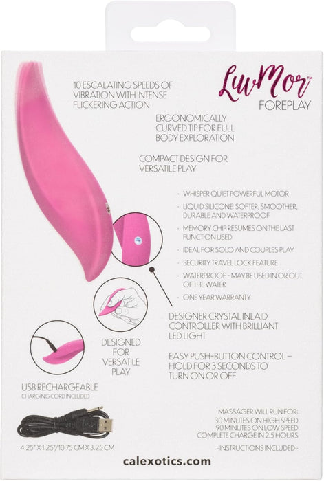 LuvMor Foreplay Finger Vibrator Curved Massager