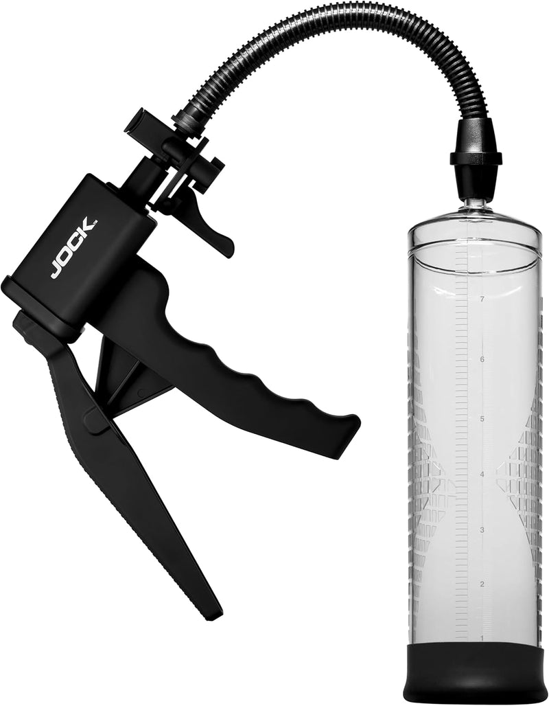 Curve Toys Amp Up Penis Pump With Trigger Handle - Clear