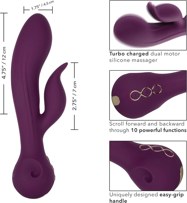 Obsession Desire Rechargeable Silicone Rabbit Massager