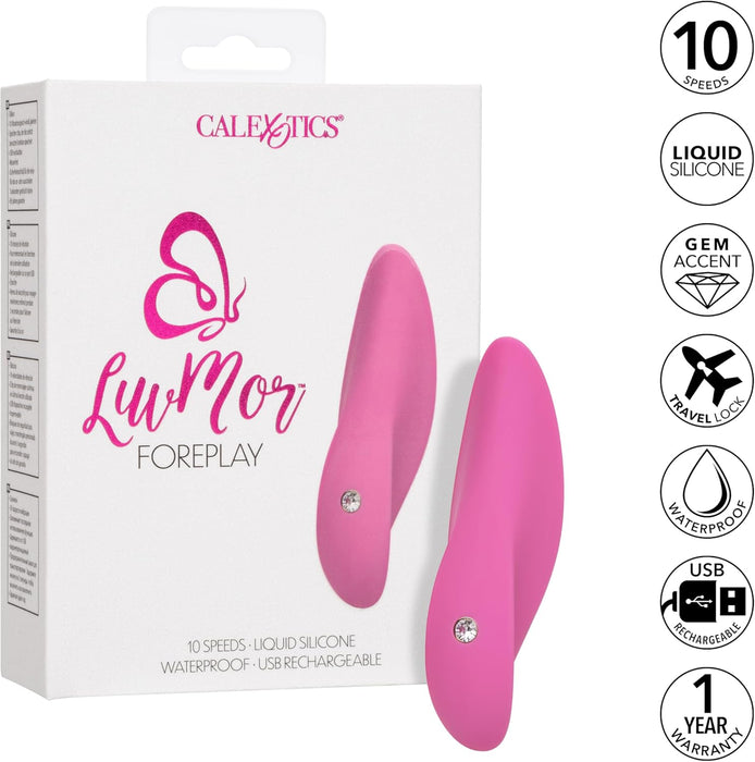 LuvMor Foreplay Finger Vibrator Curved Massager