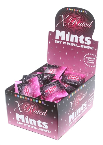 Little Genie X-Rated Mints - 100 Piece p.o.p Display - 3.1g Bags