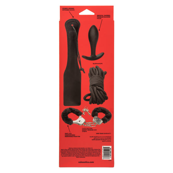 CalExotics Pleasure Kits Bondage Collection - Black