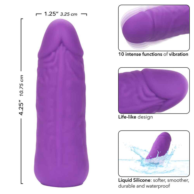 CalExotics Mini Vibrating Studs - Purple