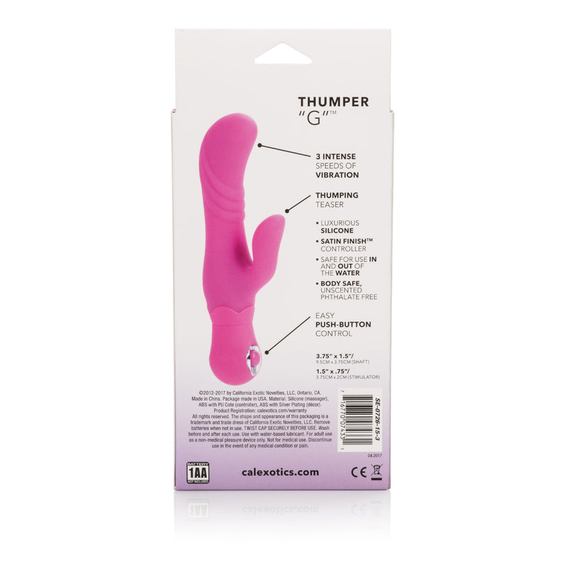 CalExotics Posh Silicone Thumper G - Pink