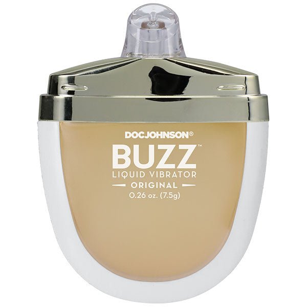 Doc Johnson Buzz - Liquid Vibrator - Intimate Arousal Gel - 0.26 Oz.