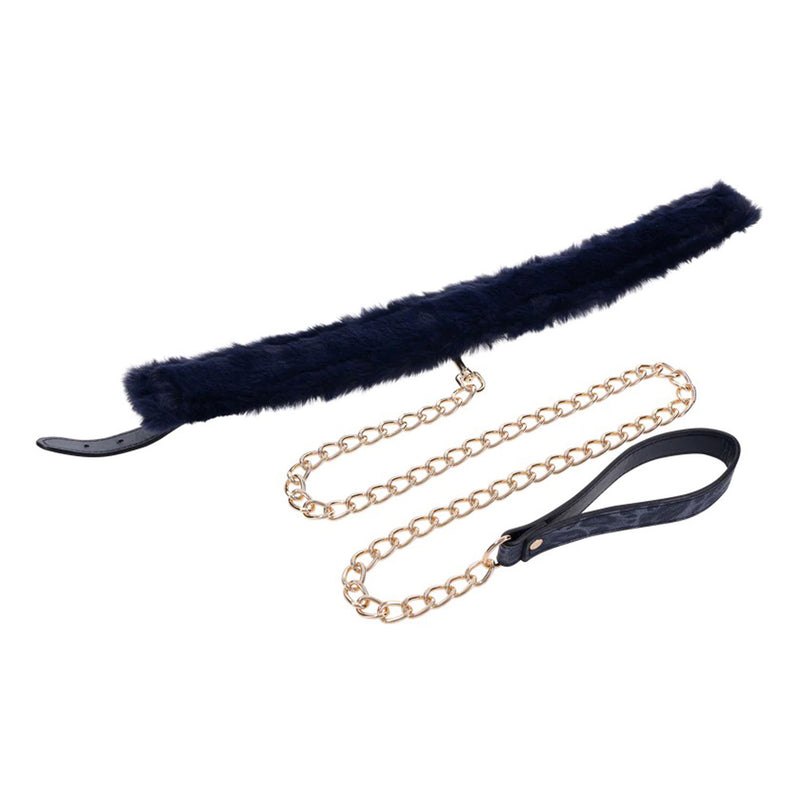 Sportsheets Cougar Fur Collar and Leash
