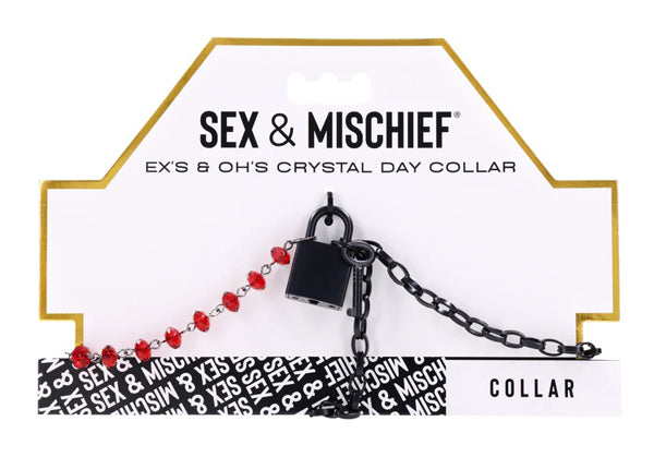 Sportsheets eX's and Oh's Crystal Day Collar