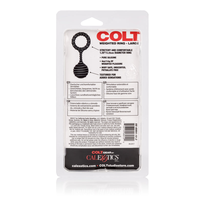 CalExotics Colt Weighted Ring Large
