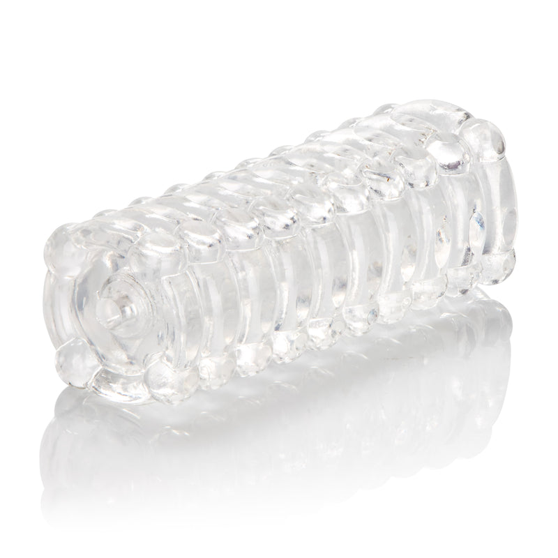 CalExotics Ribbed Stroker Masturbator - Stroker Masturbator - Stroker Sleeve