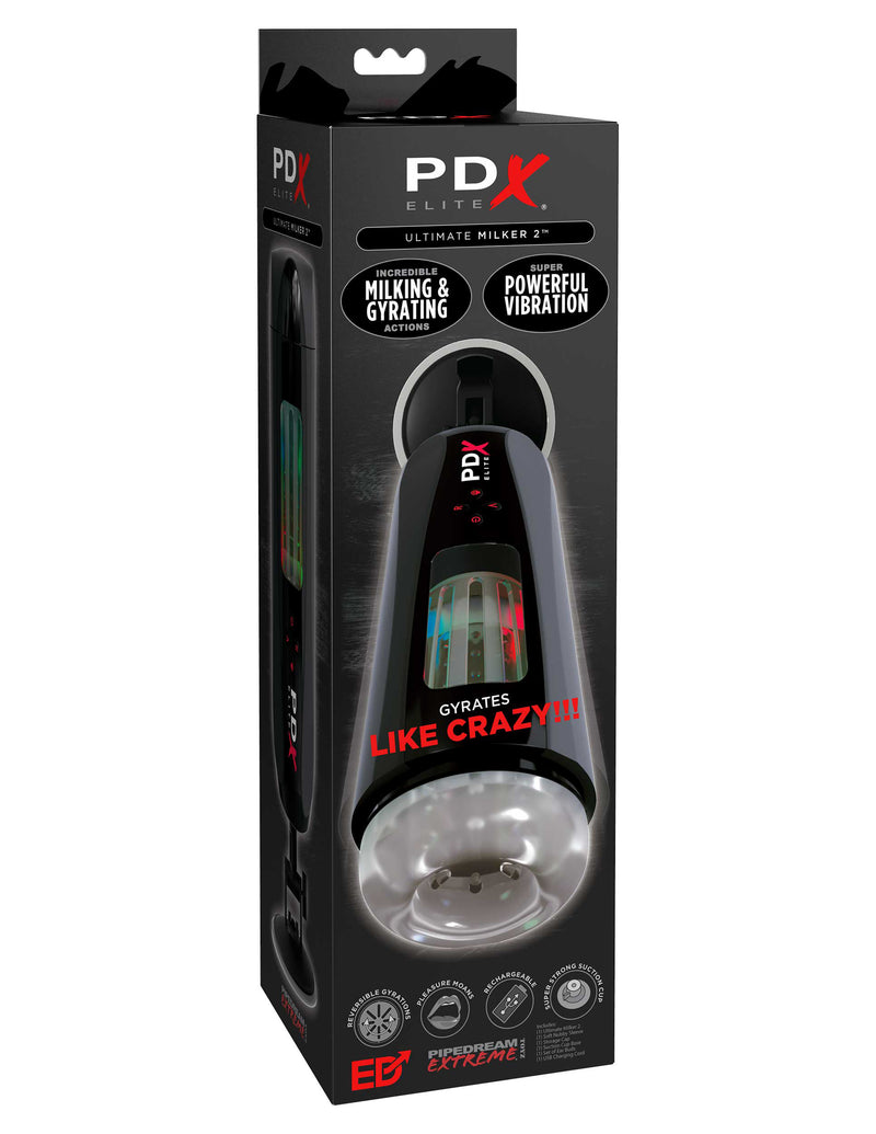 Pipedream Ultimate Milker 2 - Automatic Stroker Masturbator - Canister Masturbation Cup