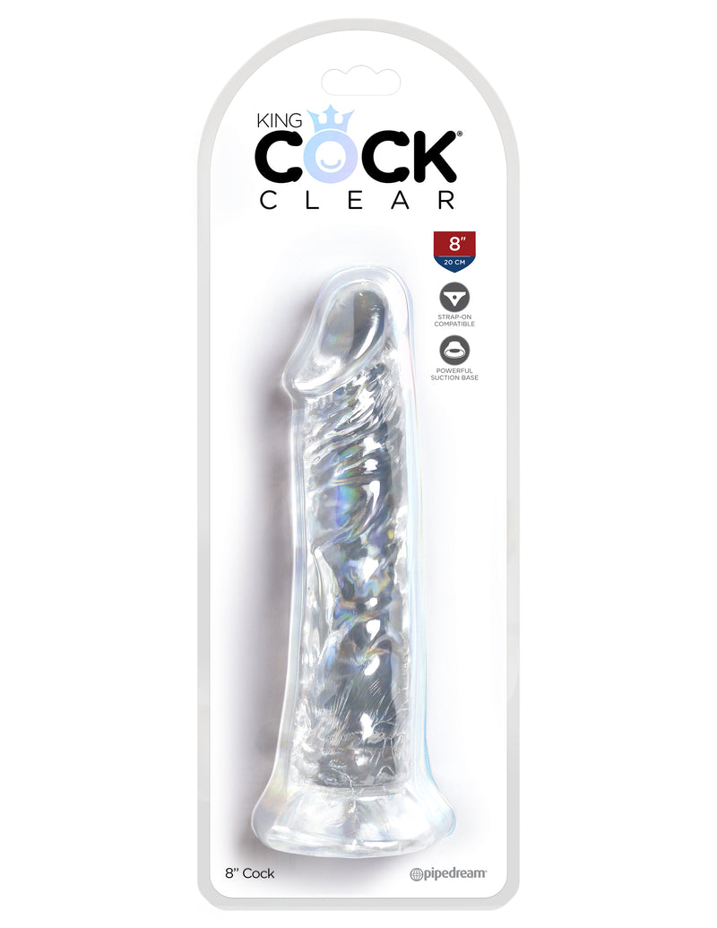 Pipedream King Cock Clear 8 Inch Cock