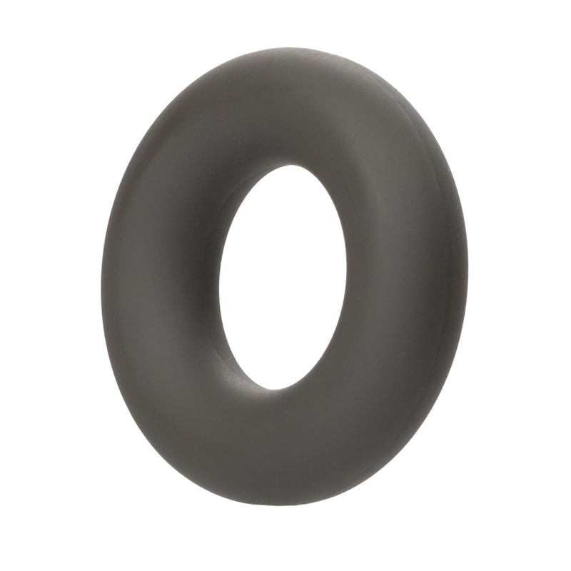 CalExotics Alpha Liquid Silicone Prolong Set of 2 - Black/gray