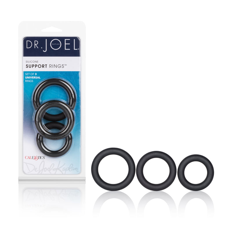 CalExotics Dr. Joel Kaplan Silicone Support Rings - Black