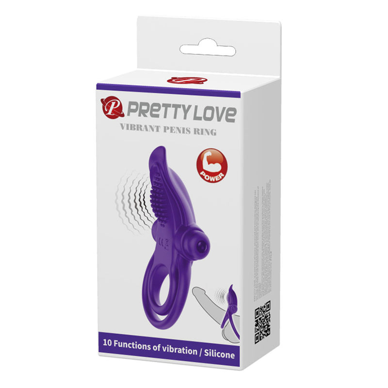 Pretty Love Pretty Love Vibrant Penis Ring - Purple