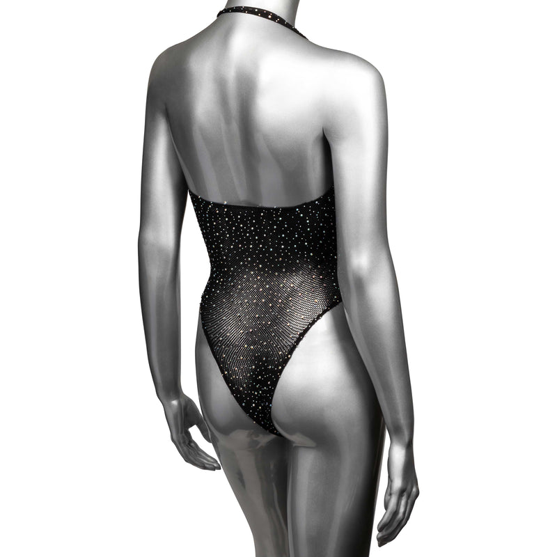 CalExotics Radiance Deep v Body Suit - Queen - Black