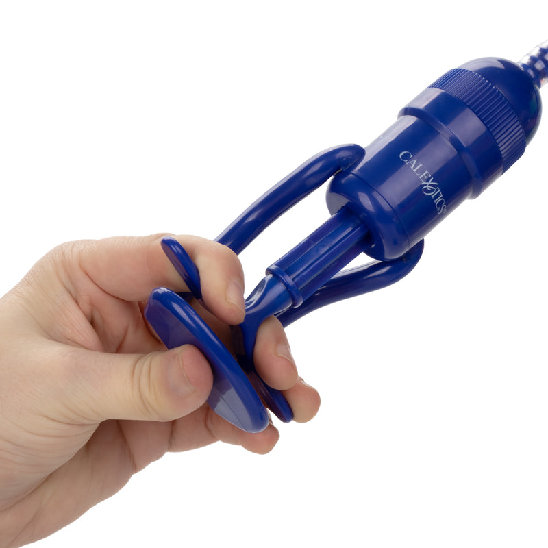 CalExotics Admiral Sta-Hard Pump - Blue