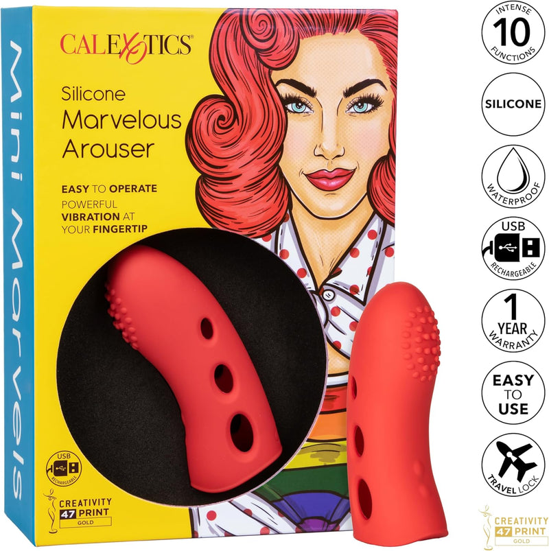 Mini Marvels Marvelous Arouser Finger Vibrator