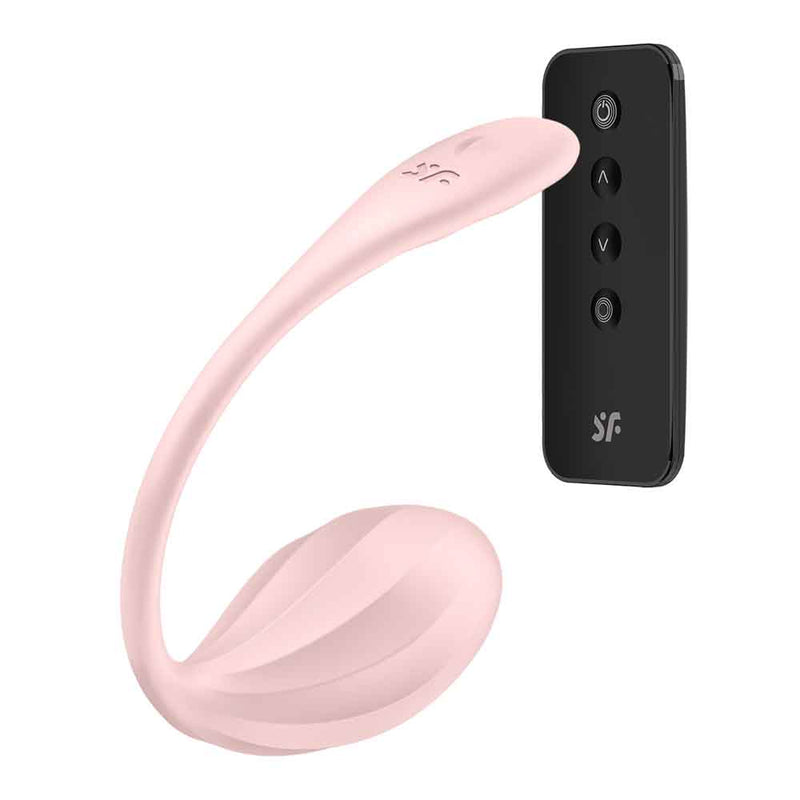 Satisfyer Ribbed Petal Connect App - Rose