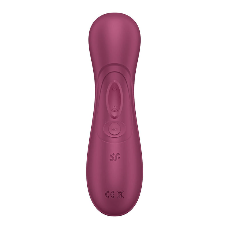 Satisfyer Satisfyer Pro 2 Generation 3 Connect App Liquid Air Technology - Wine Red