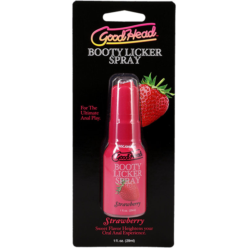 Doc Johnson Goodhead Booty Licker Spray Strawberry 1 Fl