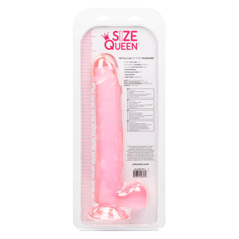 CalExotics Size Queen 10 inch/25.5 Cm - Pink
