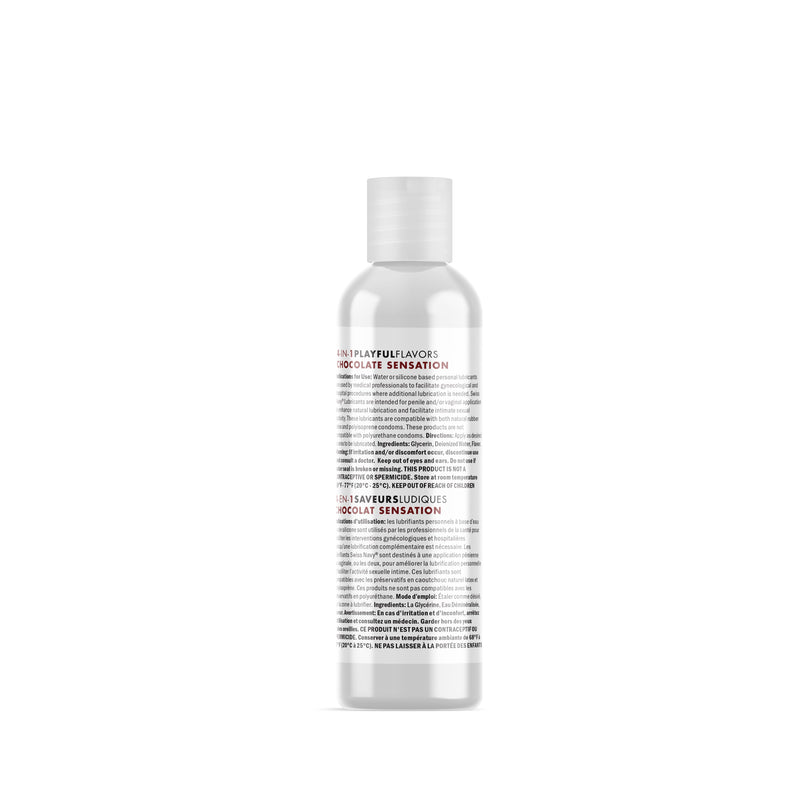 M.D. Science Lab Swiss Navy 4-in-1 Playful Flavors - Chocolate Sensation - 4 Fl. Oz.
