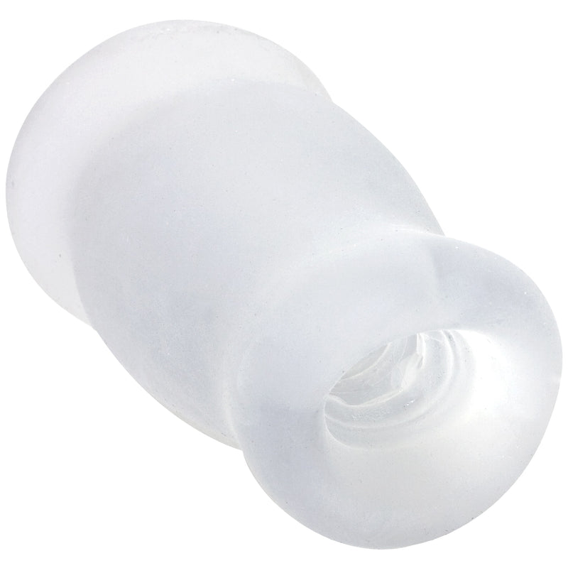 Doc Johnson The Super Sucker Ultraskyn Masturbator - Clear - Stroker Masturbator - Pocket Pussy