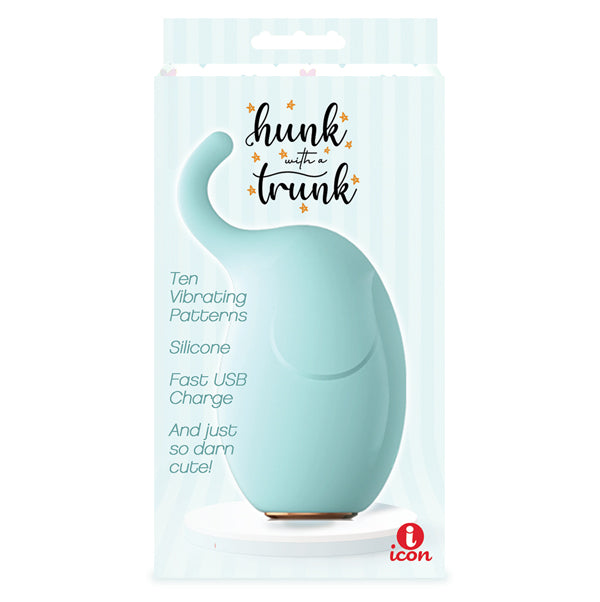 Icon Brands Buzzy Buddies Hunk With a Trunk - Green
