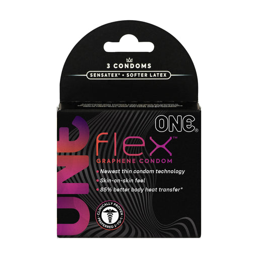 "One Flex 3 Ct Condoms PM1131006"