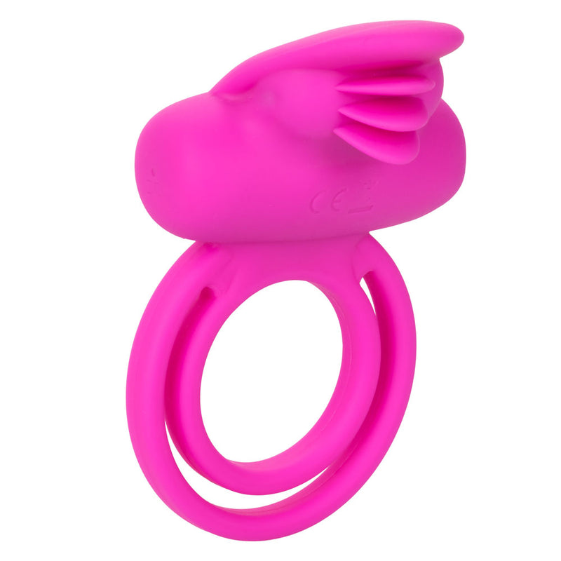 CalExotics Silicone Rechargeable Dual Clit Flicker Enhancer