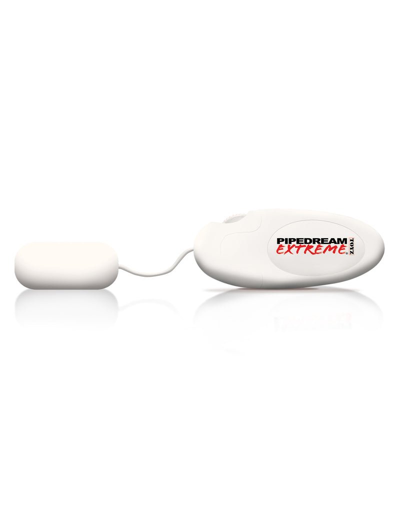 Pipedream Extreme Toyz Vibrating Ass - White - Stroker Masturbator - Realistic Body Part Stroker