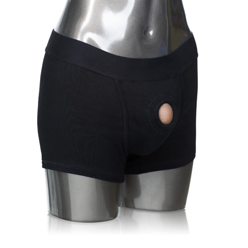 CalExotics Packer Gear Boxer Brief Harness - Extra Small/small - Black