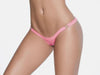 "Wet Low v Clip on Thong - Medium/large - Wet Pink GE-1090WPNKML"