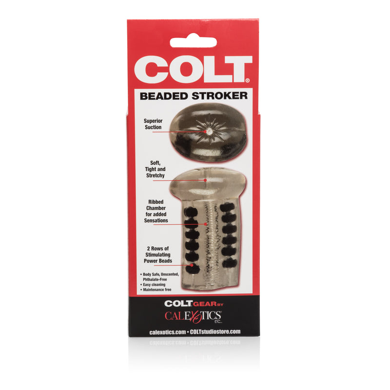 CalExotics Colt Beaded Stroker Masturbator - Stroker Masturbator - Pocket Pussy