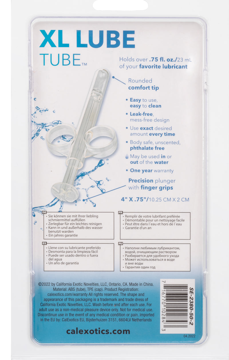 CalExotics Xl Lube Tube - Clear