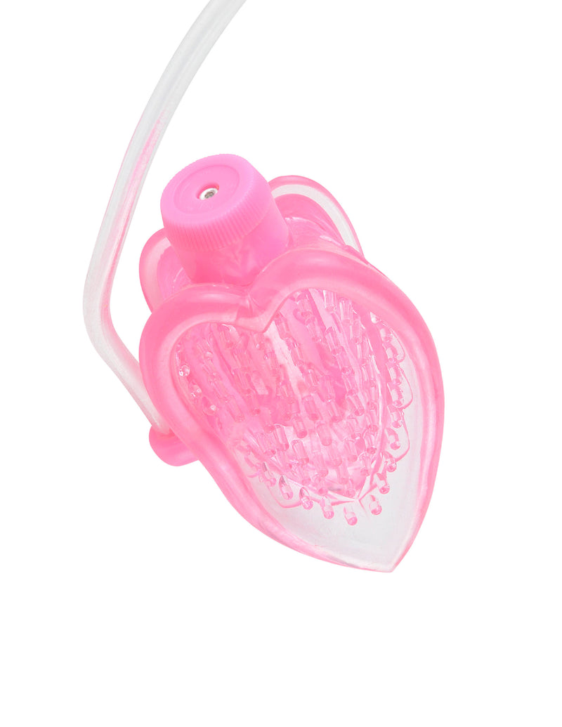 Pipedream Fetish Fantasy Series Vibrating Mini Pussy Pump - Pink