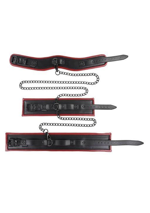 "Saffron Chained and Tamed - Black/red SS48010"