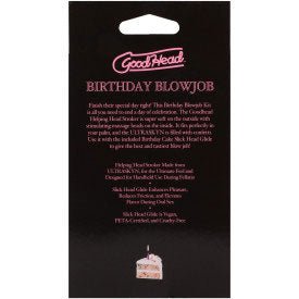 Doc Johnson Goodhead Birthday Blowjob Kit