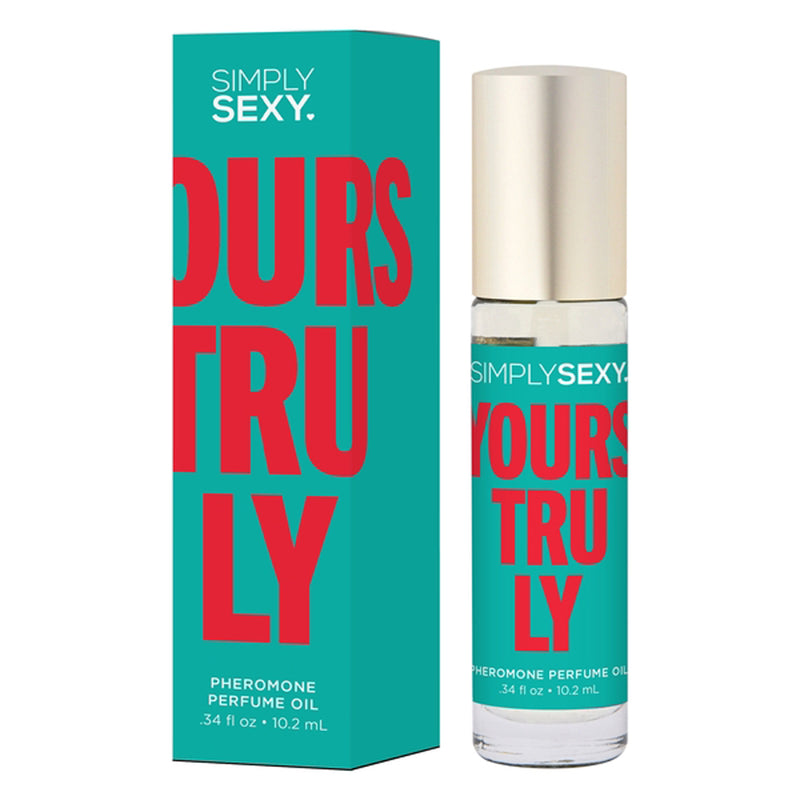 Classic Brands Simply Sexy Pheromone Perfume Oil Yours Truly Roll on .34 Oz