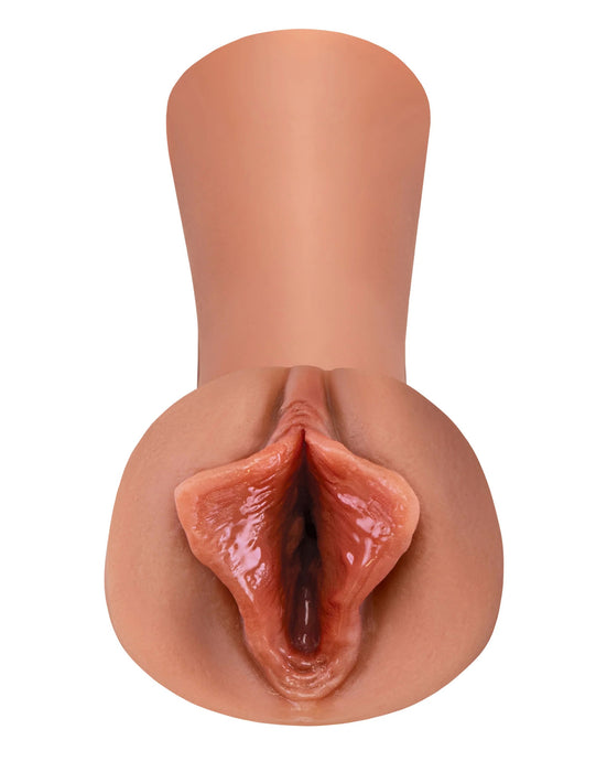 "Extreme Wet Pussies - Luscious Lips - Tan PDRD437-22"