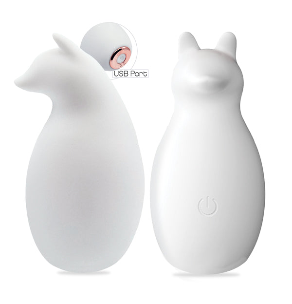 Icon Brands Buzzy Buddies Sexy Like a Fox - White